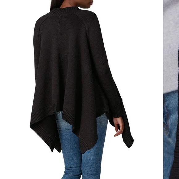 KAUFMAN FRANCO | Loose heavy black ribbed cotton cardigan Sz Small - Picture 3 of 8